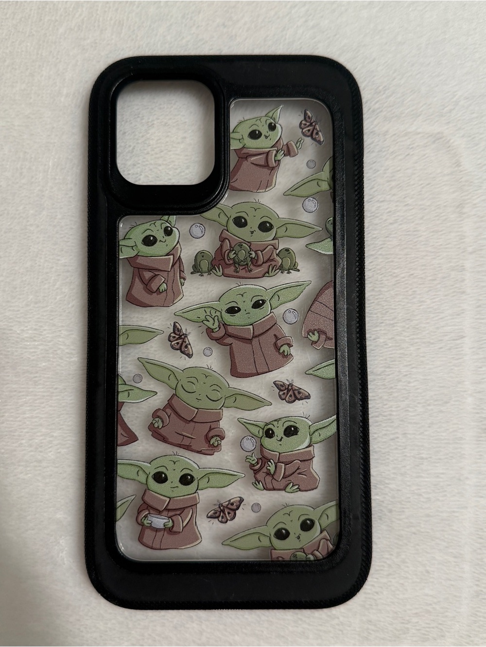 Disney Parks Baby Yoda Black iPhone Case - iPhone 12 Pro Max